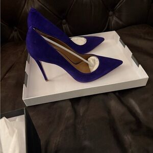 Aquazzura Purple Heels